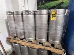 BID PRICE X 20 - (20) 2018 MAJORKEG 19.5L S/S KEGS