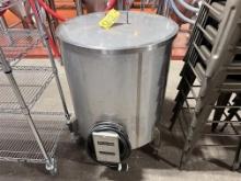 BLICHMANN S/S PORTABLE, CIP TANK,29" DIA. X 30"H