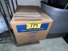 CASE OF ULINE #4 PADDED MAILERS