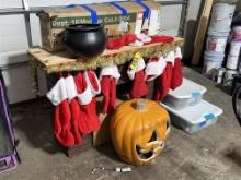 LOT OF MISC. HOLIDAY DECORATIONS