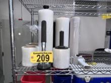 LOT: 2-ULINE SHRINK WRAP TOOLS, TAPE GUN, SHRINK WRAP