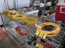 BID PRICE X 5 - (5) EXTENSION CORDS