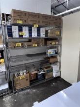 ULINE 6-SHELF S/S WIRE STORAGE RACK, 6' X 2' X 86"H