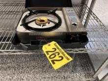 IWATANI MODEL 35FW PORTABLE BUTANE STOVE, 15,000 BTU
