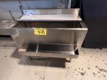 REGENCY 36" X 18" SLIDE TOP ICE BIN, MODEL 600IB1836, W/ SPEED RAIL