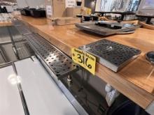 BID PRICE X 2 - (2) S/S GLASS RINSERS W/ 2-DRAIN BOARD DRYING RACKS