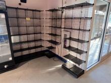 BID PRICE X 3 - (3) WIRE CUBBY STORAGE CABINETS, (2) 26", (1) 48"