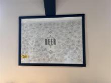3' X 4' BEER WALL PRINT