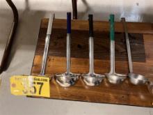 BID PRICE X 5 - (5) LADLES