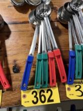 BID PRICE X 5 - (5) S/S PERFORATED SPOODLES