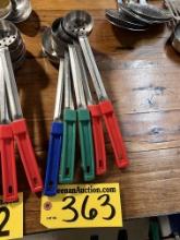 BID PRICE X 5 - (5) S/S PERFORATED SPOODLES