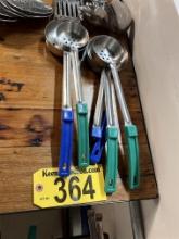 BID PRICE X 5 - (5) S/S PERFORATED SPOODLES
