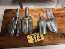 LOT: 6-ASSORTED SCOOPS