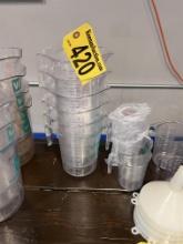 BID PRICE X 6 - (6) PLASTIC 2L MEASURING CUPS