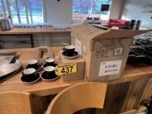 LOT: 66-PC CAC CHINA ESPRESSO CUP & SAUCER SET