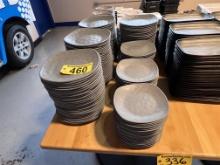 LOT: 195-PC G.E.T. DINNERWARE SET, 119-DINNER PLATES & 76-BREAD PLATES