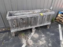 6' WOODEN PLANTER