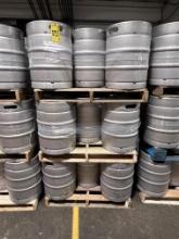 BID PRICE X 24 - (24) 2018 MAJORKEG 50L S/S KEGS