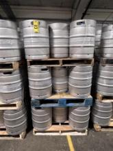 BID PRICE X 24 - (24) 2018 MAJORKEG 50L S/S KEGS