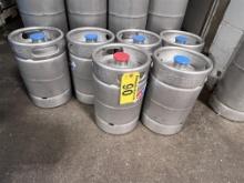 BID PRICE X 6 - (6) 2018 MAJORKEG 10L S/S KEGS