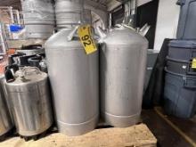 BID PRICE X 4 - (4) CHALLENGER S/S BEVERAGE TANKS
