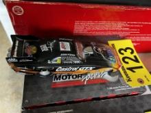 JOHN FORCE 1998 MUSTANG FUNNY CAR, ELVIS, DIE CAST COLLECTIBLE, 1:24 SCALE