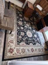AREA RUG, 93"W X 10'10"L