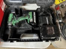 METOBO CORDLESS 18V IMPACT DRIVER, MODEL WH18DDX, W/ 2-BATTERIES & 1-CHARGER