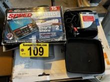 LOT: SCHUMACHER SPEED CHARGE & SMALL AIR COMPRESSOR