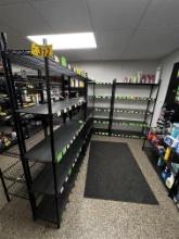 BID PRICE X 4 - (4) STEELTON 5-SHELF WIRE STORAGE RACKS: (3) 48" & (1) 3'