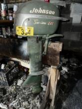 VINTAGE JOHNSON SEA HORSE 10HP OUTBOARD MOTOR
