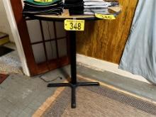 36" X 42"H SINGLE PEDESTAL TABLE