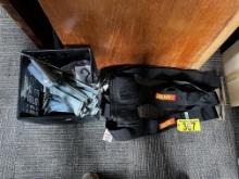 LOT: SHOULDER DOLLY, SHELVING BRACKETS