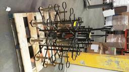 18 LIGHT 2 TIERED CHANDELIER / LIGHT FIXTURE