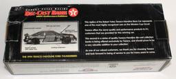 NEW, IN THE BOX: TEXACO HAVOLINE RACING DIE CAST METAL BANK