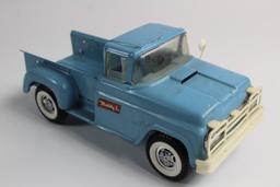 VINTAGE BUDDY L PRESSED STEEL STEPSIDE PICKUP TRUCK BLUE