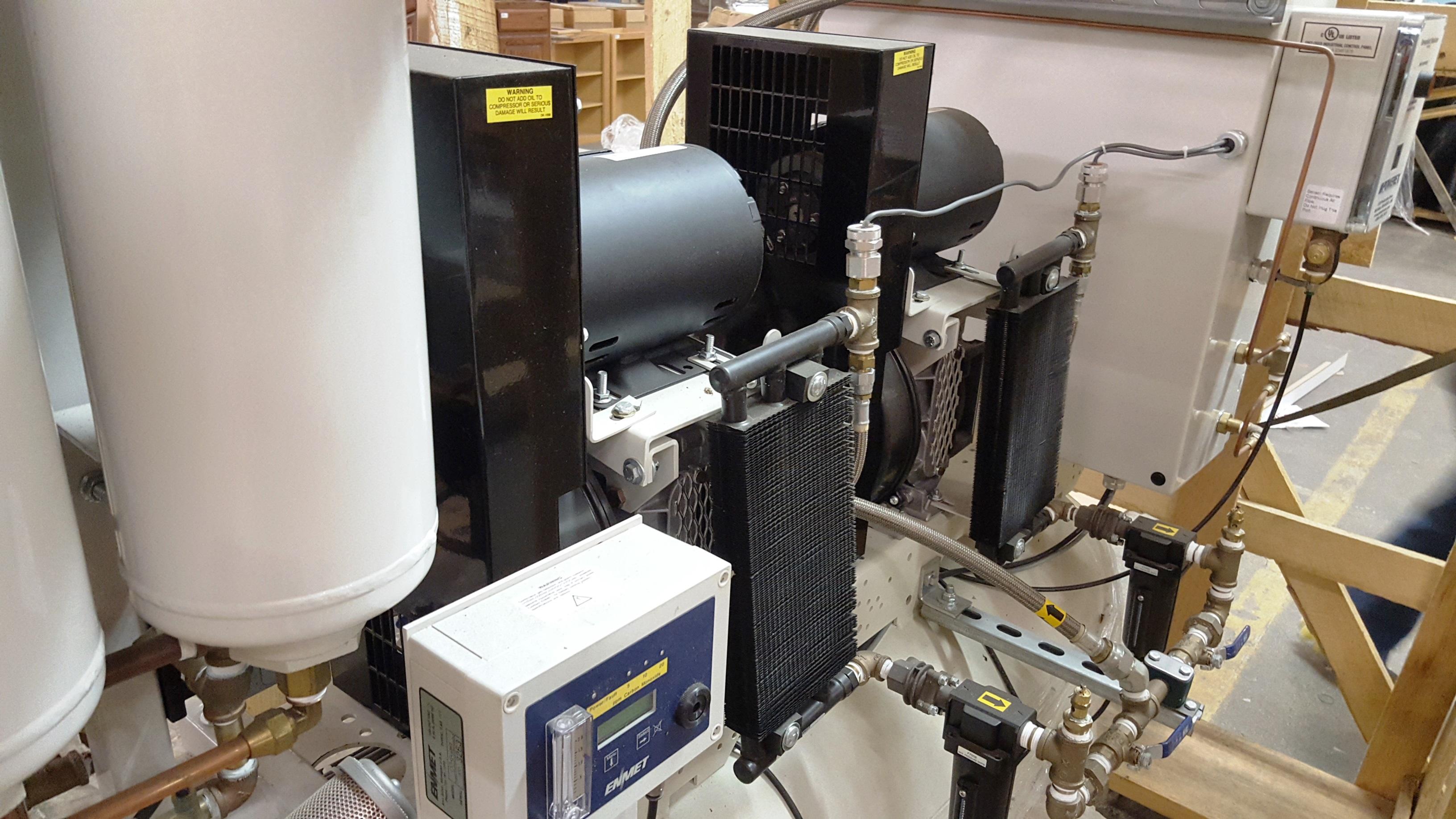 CHEMETRON MEDICAL AIR COMPRESSOR SYSTEM