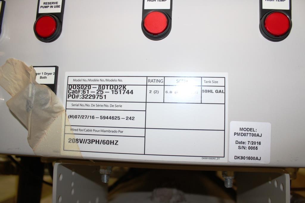CHEMETRON MEDICAL AIR COMPRESSOR SYSTEM