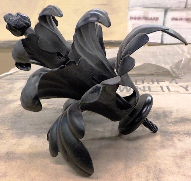 PALLET OF BLACK FAWN LILY FINIALS