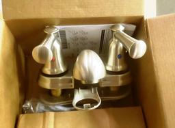 LOT OF 2 CAPSTONE 2 HANDLE LAVATORY FAUCETS