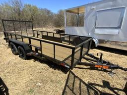 2022 Salvation Trailers 83x16 Utility Trailer