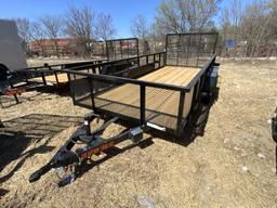 2022 Salvation Trailers 83x16 Utility Trailer