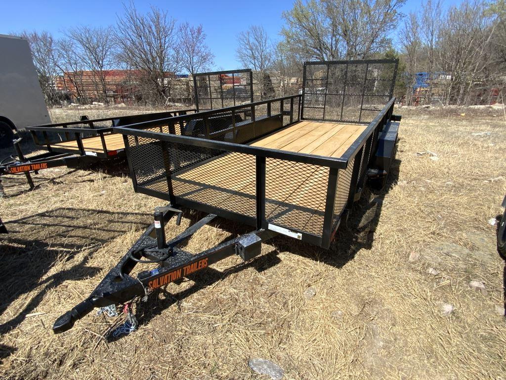 2022 Salvation Trailers 83x16 Utility Trailer