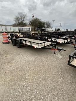 2022 Salvation Trailers 78"x16' Utility Trailer
