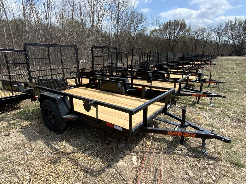 2022 Salvation Trailer 5x10 Utility Trailer