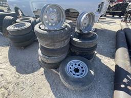 Pallet of Asst Used Tires & Rims