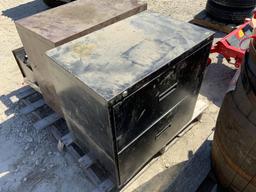2pc Filing Cabinets Full