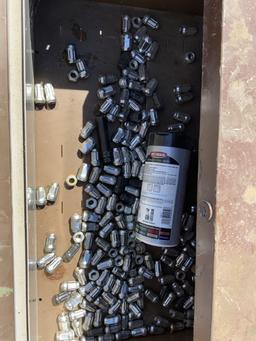 2pc Filing Cabinets Full