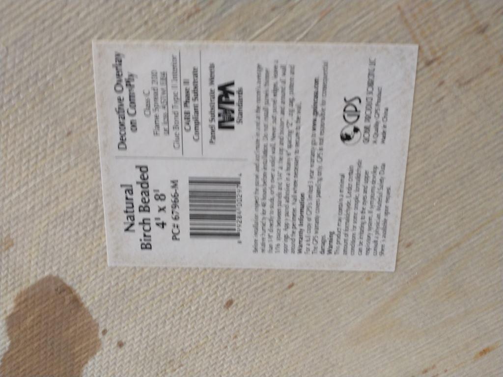 20pc 4x8 Honey Oak Wood Paneling