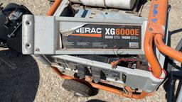 Generac XG8000E Generator & Cart